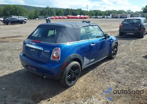 2012 Mini Cooper z USA, uszkodzony, nr VIN WMWZN3C59CT134684